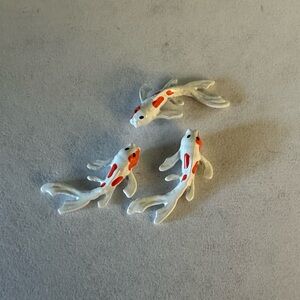 3 Origami Owl Koi Fish Charm RESERVED for nliming77